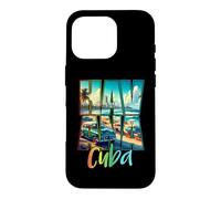 Carcasa para iPhone 16 Pro Havana Cuba Summer Seaside Sunset Mens Womens Ropa de Viaje