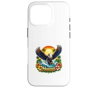 Carcasa para iPhone 16 Pro Hawaii Eagle Tropical Sunset Island Pride