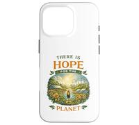 Carcasa para iPhone 16 Pro Hay Esperanza para el Planeta Solarpunk Día de la Tierra Vida Verde