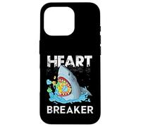 Carcasa para iPhone 16 Pro Heart Breaker Shark Shirt Valentine Shark Shirt Valentines