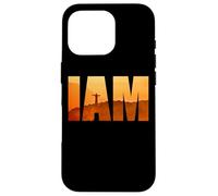 Carcasa para iPhone 16 Pro Hebreo Nombre de Dios IAM Yahvé Fe Cristiana Jesucristo