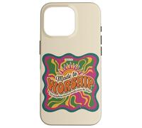 Carcasa para iPhone 16 Pro Hecho para adorar Salmos 150 Christian Faith Retro