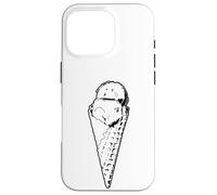 Carcasa para iPhone 16 Pro Heladería Sketch Gelateria