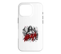 Carcasa para iPhone 16 Pro Hera Reina De Los Dioses Romanos Su Ira Es Divina