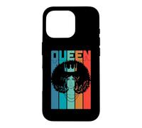 Carcasa para iPhone 16 Pro Hermosa Reina Chica Poder Juneteenth Melanina Mujeres Chicas