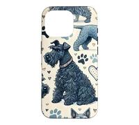 Carcasa para iPhone 16 Pro Hermoso patrón Kerry Blues Lindo Kerry Blue Terrier