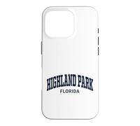 Carcasa para iPhone 16 Pro Highland Park Florida Retro