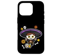 Carcasa para iPhone 16 Pro Hispanic Siesta Pride Cinco de Mayo Tequila Mariachi Charro