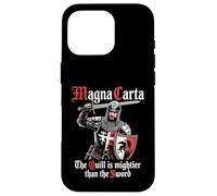 Carcasa para iPhone 16 Pro Historia Medieval Carta Magna Parlamento Y Derechos Civiles