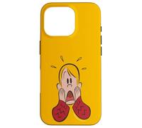 Carcasa para iPhone 16 Pro Home Alone Cartoon Kevin McCallister After Shave Pose