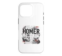 Carcasa para iPhone 16 Pro Homer Iliad Odyssey Poesía Griega Antigua