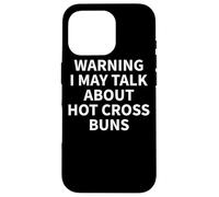 Carcasa para iPhone 16 Pro Hot Cross Buns Apparel - Divertido diseño para Amantes de los moños