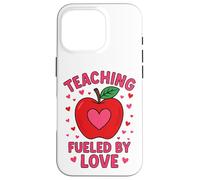Carcasa para iPhone 16 Pro Humor Divertido para Maestros, enseñanza impulsada por el Amor