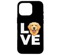 Carcasa para iPhone 16 Pro I Love My Golden Retriever Dog Lover Dueño de Mascotas