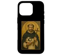 Carcasa para iPhone 16 Pro Icono católico Romano de Santo Domingo