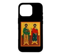 Carcasa para iPhone 16 Pro Icono ortodoxo Santos Cosme y Damián