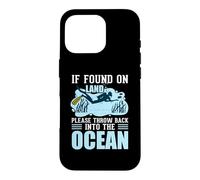 Carcasa para iPhone 16 Pro If You On Land Throe Me Back Into The Ocean Scuba Diving
