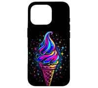 Carcasa para iPhone 16 Pro Ilustración de Cono de Helado Postre congelado