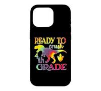 Carcasa para iPhone 16 Pro I'm Ready To Crush 4th Grade Dinosaurs Back To School