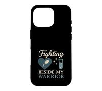 Carcasa para iPhone 16 Pro Infertilidad Papá FIV Padre Hombre Fertilidad Guerrero Ciencia
