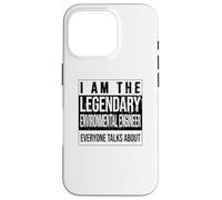 Carcasa para iPhone 16 Pro Ingeniería Cumpleaños Nacido Ingeniero Ambiental