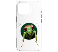 Carcasa para iPhone 16 Pro Insecto Mantis religioso Divertido