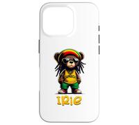 Carcasa para iPhone 16 Pro IRIE Osito de Peluche Jamaica Rasta raíces Reggae