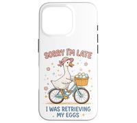 Carcasa para iPhone 16 Pro IVF Mom Sorry I'm Late Retrieving My Eggs
