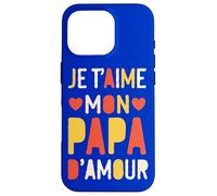 Carcasa para iPhone 16 Pro Je t’Aime Mon Papa d’Amour