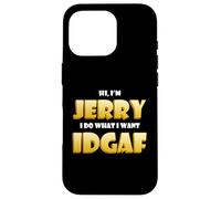 Carcasa para iPhone 16 Pro Jerry Costume Idgaf Funny Meme Halloween Costume For Jerrys