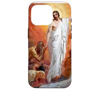 Carcasa para iPhone 16 Pro Jesucristo predicando a los Espíritus en el Infierno de la cárcel