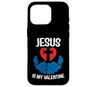 Carcasa para iPhone 16 Pro Jesus is My Valentine Funny Valentines Loves Christ Love Day