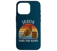 Carcasa para iPhone 16 Pro Jesús Toma Las riendas Funny Barrel Racing