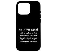 Carcasa para iPhone 16 Pro Jin Jiyan Azadî, Kurdistán Nowruz, Rojava, Amo Kurdistán