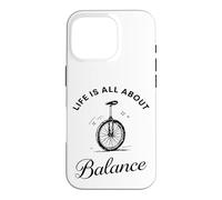 Carcasa para iPhone 16 Pro Jinete Monociclo Vintage