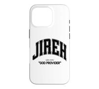 Carcasa para iPhone 16 Pro Jirah God Provider Cristiano Hombres Mujeres niños aman a Dios & Jesús