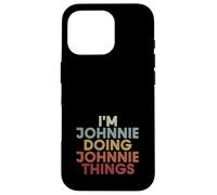 Carcasa para iPhone 16 Pro Johnnie Name Johnnie Personalized Name First Given
