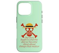 Carcasa para iPhone 16 Pro Jolly Roger. Nuestras Vidas... Cosas Que importan.