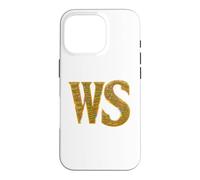 Carcasa para iPhone 16 Pro Jugar Títulos Comedias Historias Tragedias Bard Initials