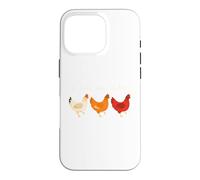 Carcasa para iPhone 16 Pro Juguetes de Pollo para Coop Juguete de Pollo de Goma Traeger Pollo Rub