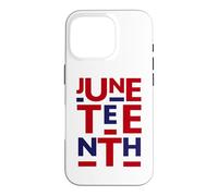 Carcasa para iPhone 16 Pro Juneteenth Is My Independence Day 1865 4 de Julio 4 Bandera de Estados Unidos