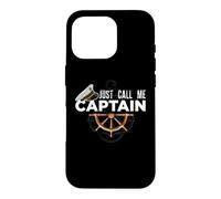 Carcasa para iPhone 16 Pro Just Call Me Captain - Boating Sailor - Anchor Boat Sailing