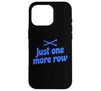 Carcasa para iPhone 16 Pro Just One More Row Funny Knitting