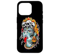 Carcasa para iPhone 16 Pro Kali Diosa de la Destrucción Oscuridad Muerte Renacimiento