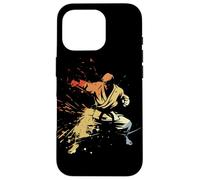 Carcasa para iPhone 16 Pro Karate Boy Graphic para niños
