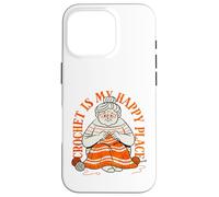Carcasa para iPhone 16 Pro Knitting Is My Creative Haven Grandma Knitter