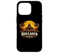 Carcasa para iPhone 16 Pro KOH Lanta Tailandia Sunset Island Viajes Diseño