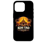 Carcasa para iPhone 16 Pro KOH Tao Tailandia Sunset Island Viajes Diseño