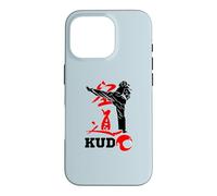Carcasa para iPhone 16 Pro Kudo Martial Arts Japón Símbolo Divertido Diseño Gráfico