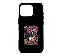 Carcasa para iPhone 16 Pro La Hoja se Encuentra con la Geisha samurái de Seda Urbana